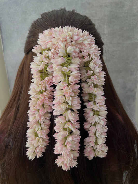 Three layer jathimalli with clip