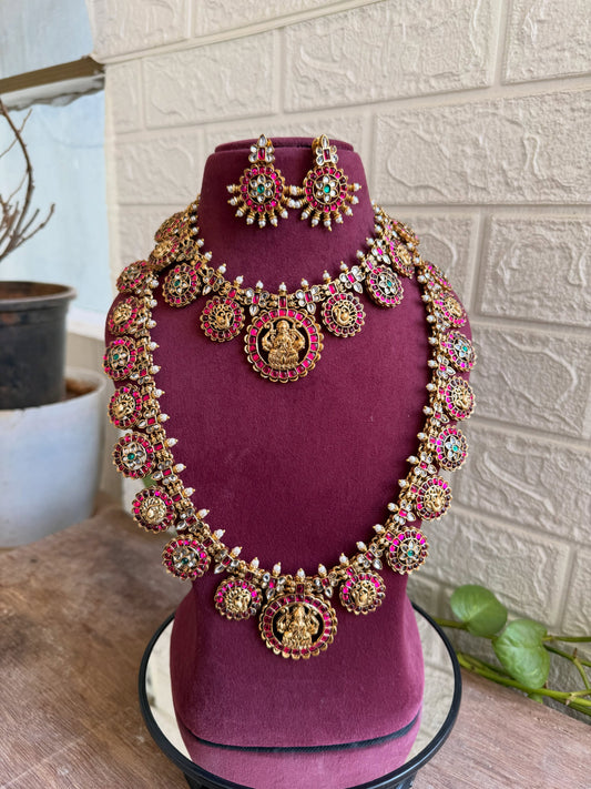 Bridal kemp necklace set