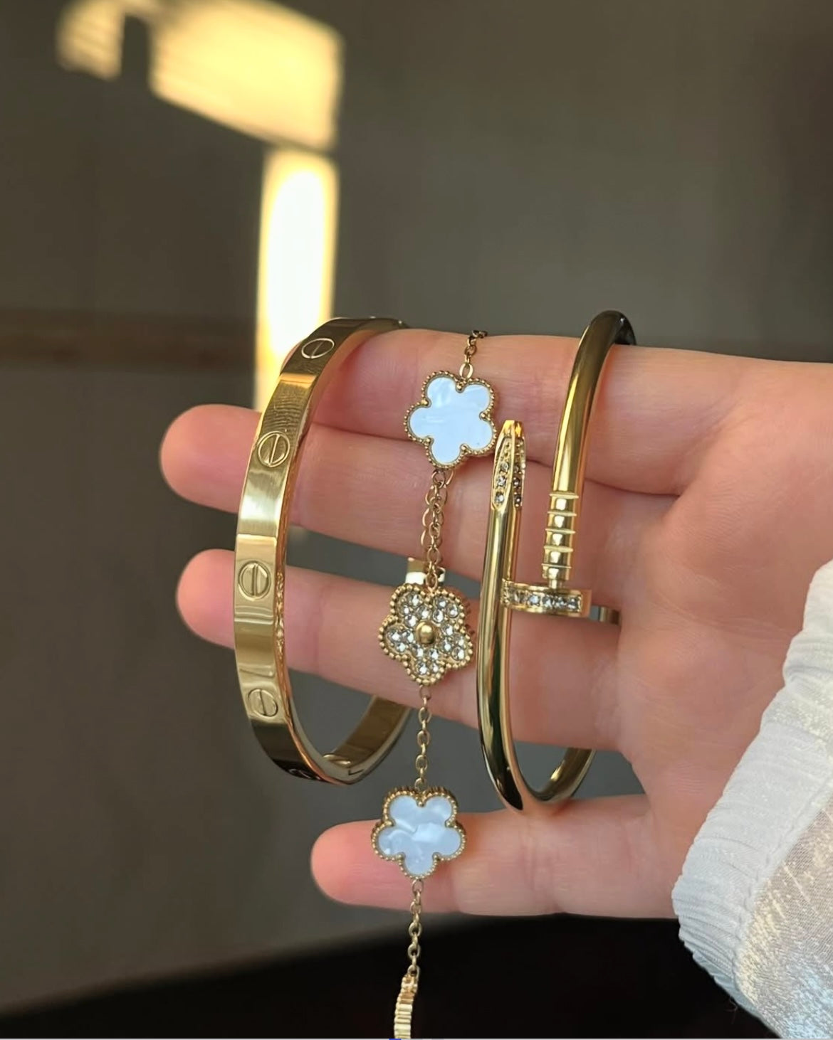 Anti tarnish bangle set