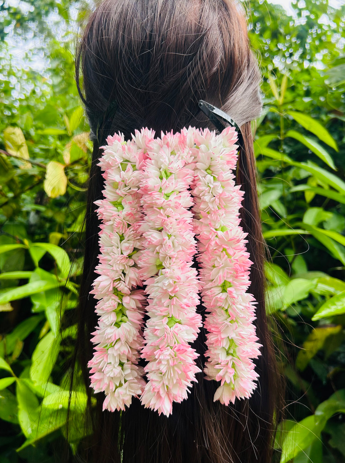 Light pink jathimalli clip